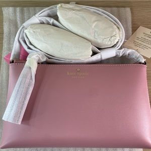 NWT Kate Spde Weller Street Declan Leather Crossbody